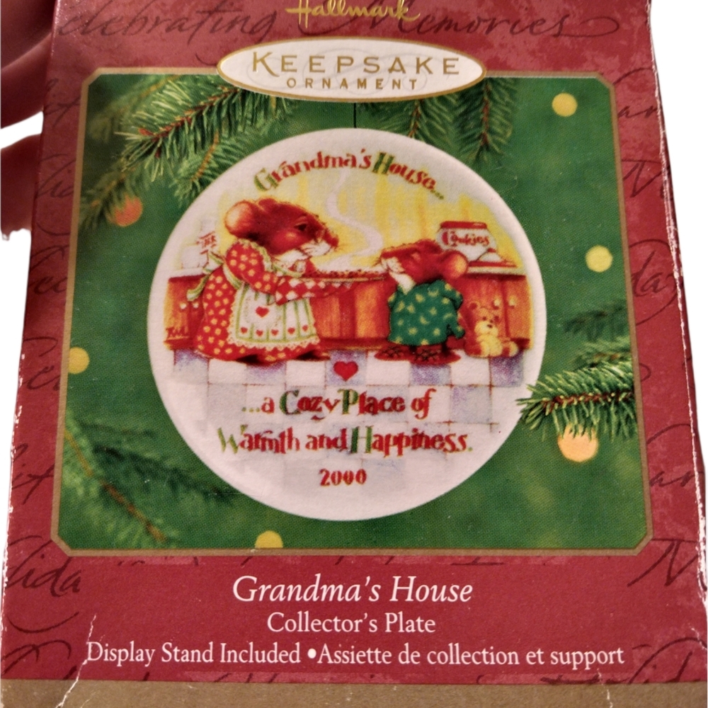 Hallmark Keepsake ornament-Grandma's House 2000
